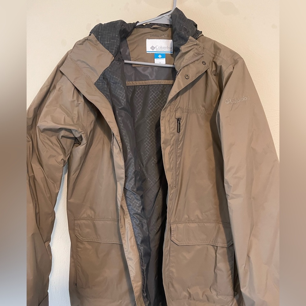 Columbia Hooded Raincoat